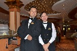 Soto & Jackie, our dining room waiters