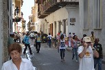 Side street in Cartagena