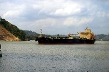 A ship carrying LPG